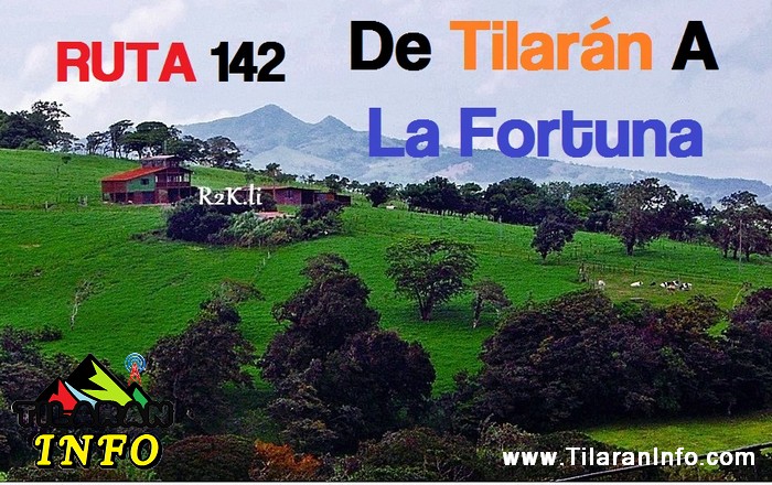 Rutas De Tilarán A La Fortuna De San Carlos